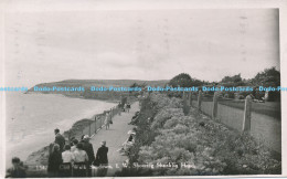 R171118 Cliff Walk. Sandown. I. W. Showing Shanklin Head. Nigh. RP. 1946 - World