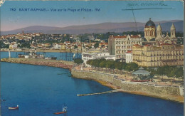 Saint-Raphaël - Vue Sur La Plage Et Fréjus - (P) - Saint-Raphaël