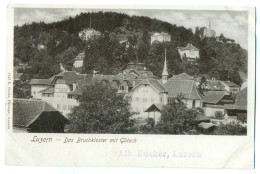 Luzern, Das Bruchkloster Mit Gütsch, Switzerland - Lucerne