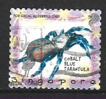 SINGAPOUR. N°866 Oblitéré De 1998. Tarantule. - Spinnen