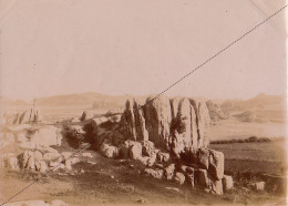 1894 Photo L'île De Bréhat Rocher Vue Prise De Roch Ar Sparch ? Côtes D'armor Bretagne - Europe