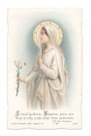 Vierge Marie Et Lys, éd. Bouasse-Lebel - Lecène & Cie M. 293 - Images Religieuses