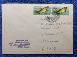 DDR Brief - 1987 Mi 3096 MeF (2) - SST (4DMK018) - Lettres & Documents