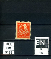 DEL-BM5188, SBZ Thüringen, Xx, 96 AX, U, PLF F 88, Gepr. Böhm BPP - Mint