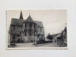 Carte Postale Ancienne (1960) Jodoigne Église St-Médard - Jodoigne