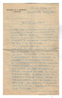 VP23.151 - LES SABLES D'OLONNE - Lettre De M. Le Procureur De La République à VERSAILLES - Sammlungen