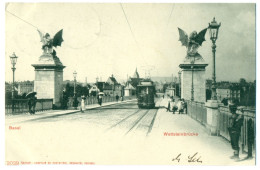 Basel, Wettsteinbrücke, Switzerland - Bâle