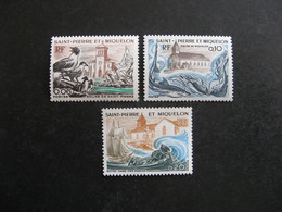 Saint Pierre Et Miquelon: TB  Série N° 438 Au N° 440, Neufs XX. - Unused Stamps