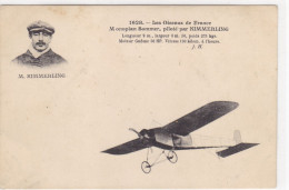 Les Oiseaux De France - Monoplan Sommer, Piloté Par Kimmerling - Flieger