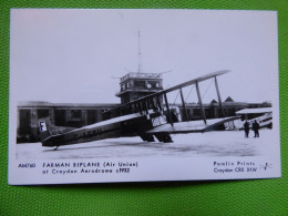 AIR UNION    FARMAN  F-AECU - 1946-....: Ere Moderne