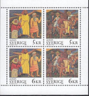 SCHWEDEN  Heftchenblatt 229, Postfrisch **, Europa CEPT: Frieden Und Freiheit, 1995 - 1981-..