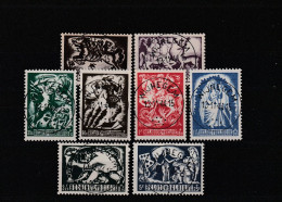 653/660 Légendes Belges Oblit/gestp Centrale - Used Stamps