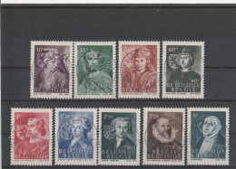 661/669 Beroemde Mannen Oblit/gestp Centrale - Used Stamps