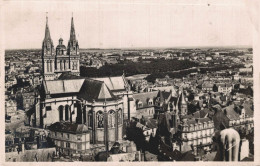 49 ANGERS VUE AERIENNE VERS LA CATHEDRALE - Angers