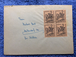 DDR Brief - 1957 Mi 600 MeF (4) (4DMK027) - Briefe U. Dokumente
