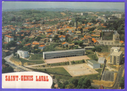 Carte Postale 69. Saint-Genis-Laval  Terrain De Basket-ball  Vue Aérienne   Très Beau Plan - Autres & Non Classés