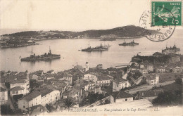 VILLEFRANCHE : VUE GENERALE ET LE CAP FERRAT - Villefranche-sur-Mer