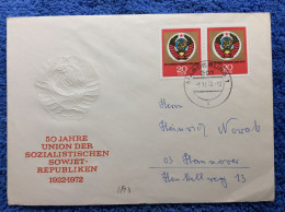 DDR Brief - 1972 Mi 1813 MeF (2) (4DMK034) - Briefe U. Dokumente