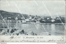 Cg87 Cartolina S.margherita Via Sella Provincia Di Genova 1905 - Genova (Genoa)