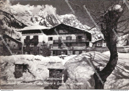 Ca680 Cartolina Entreves Scorcio Panoramico Hotel Ristorante L'aig Noire Aosta - Aosta