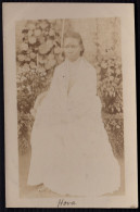 Carte-Photo D'une Jeune Fille Hova - Madagaskar