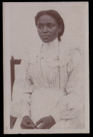 Carte-Photo D'une Jeune Femme Hova 1903 - Madagascar