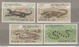 LAOS 1967 Fauna MNH (**) 218-221 #Fauna42 - Sonstige & Ohne Zuordnung