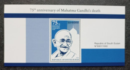 SOUTH SUDAN 2024 - SOUVENIR SHEET BLOC BLOCK BF - 6000 SSP - MAHATMA GANDHI - RARE MNH - Mahatma Gandhi