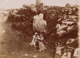 1894 Photo L'île De Bréhat Rochers Au Rosido Côtes D'armor Bretagne - Europe