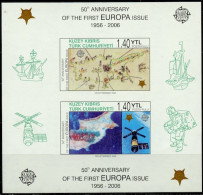 Europa 50 Ans 2006 Chypre Turque - Cyprus - Zypern Y&T N°BF23a - Michel N°B24B *** - Non Dentelé - European Ideas