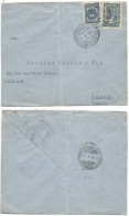 Colombia SCADTA AirMail Service CV Medellin 6may1928 X France Via Barranquilla With C.30 Blue + Coat Of Arms C.8 - Kolumbien