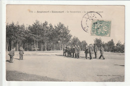 CP 60 ANGICOURT  LIANCOURT Le Sanatorium La Partie De Croquet - Liancourt