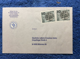 DDR Brief - 1990 Mi 3360 MeF (2) (4DMK044) - Cartas & Documentos