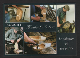 SOUCHT( 57 Moselle) Musée Du Sabot -Le Sabotier Et Ses Outils L'arce, Hache Fer Courbé, Sabre Ou Paroir, Gouges, Racloir - Autres & Non Classés