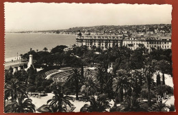 La Côte D'Azur - NICE Les Jardins Albert Ler - Le Théâtre De Verdure Et L'Hôtel Ruhl (c973) - Multi-vues, Vues Panoramiques