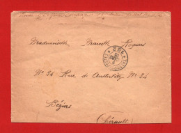 (RECTO / VERSO) ENVELOPPE EN 1915 AVEC CACHET TRESOR ET POSTES SECTEUR POSTAL N° 152 - Covers & Documents