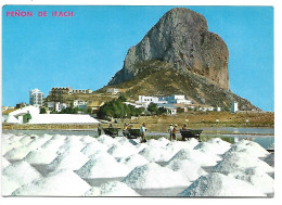 PEÑON DE IFACH DESDE LAS SALINAS / ROCK OF IFACH FROM THE SALT BEDS.- COSTA BLANCA.- CALPE.- ( ALICANTE ) - Alicante