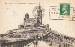 MARSEILLE : NOTRE DAME DE LA GARDE - Notre-Dame De La Garde, Lift En De Heilige Maagd