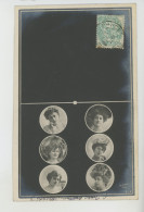 FEMMES - FRAU - LADY - SPECTACLE - ARTISTES 1900 -  JEU DE DOMINOS - Le 6 - Artistes Dont EMILIENNE D'ALENÇON - Women