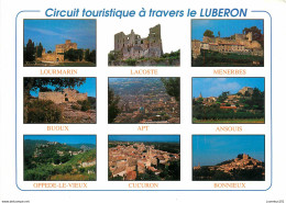 CPSM Circuit Touristique à Travers Le Lubéron                         L2740 - Autres & Non Classés