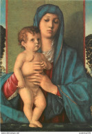 CPSM-Giovanni Bellini-La Vierge Avec L’enfant                             L2738 - Malerei & Gemälde