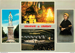 CPSM Souvenir De Lourdes                       L2748 - Lourdes