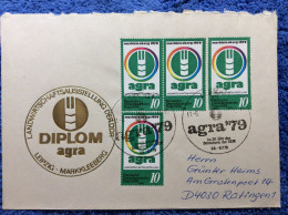 DDR Brief - 1979 Mi 2428 MeF (4) - SST (4DMK051) - Briefe U. Dokumente