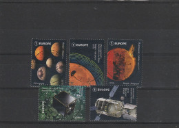 4852/4856 La Belgique Dans L'Espace/Ruimte Oblit/gestp Centrale - Used Stamps