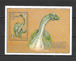 Gambia 1992 Dinosaurs MS #2 MNH - Préhistoriques