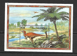 Gambia 1995 Dinosaurs MS #1 MNH - Prehistorics