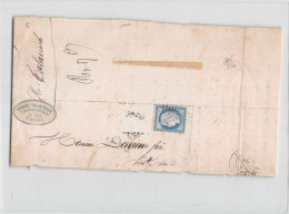 1577 02 HENRI TALAIRACH COMMISSIONNAIRE EN VINS BAIXAS - 1875 - 1871-1875 Cérès