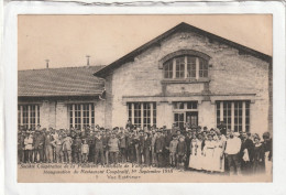 CPA : Société Coopérative De La Poudrerie Nationale De Vonges.- Inauguration Du Restaurant Coopératif 1er Sept 1918 - Other & Unclassified