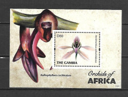 Gambia 2011 Flowers - Orchids Of Africa #1 MS MNH - Gambie (1965-...)