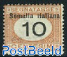 Italian Somalia 1926 10C, Postage Due, Stamp Out Of Set, Unused (hinged) - Other & Unclassified